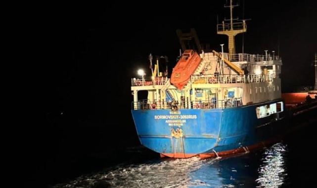 Çanakkale Boğazı’nda arızalanan gemi kurtarıldı