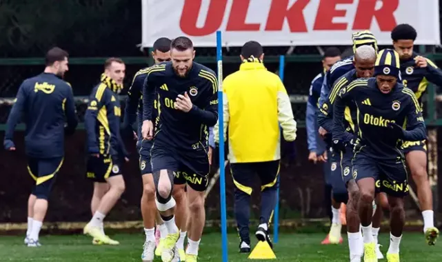 Fenerbahçe, Brann maçının hazırlıklarını sürdürdü