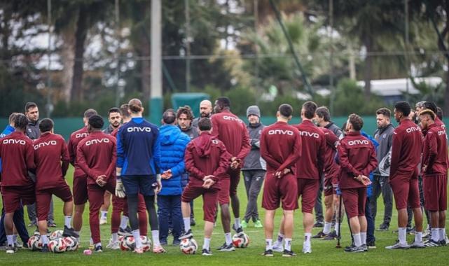 Trabzonspor, Beşiktaş maçının hazırlıklarına başladı