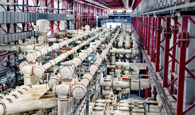 Türkiye’nin iletim sistemine enerji aktaracak Akkuyu NGS’deki tesise elektrik verildi